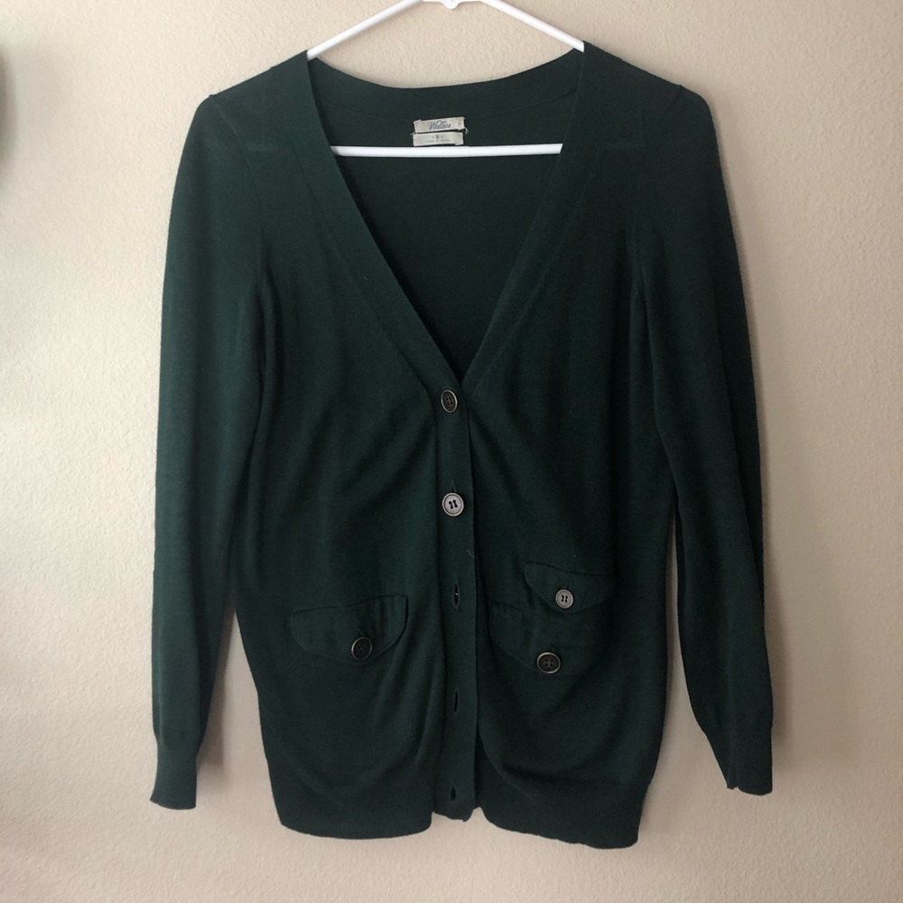 Forest Green Cardigan